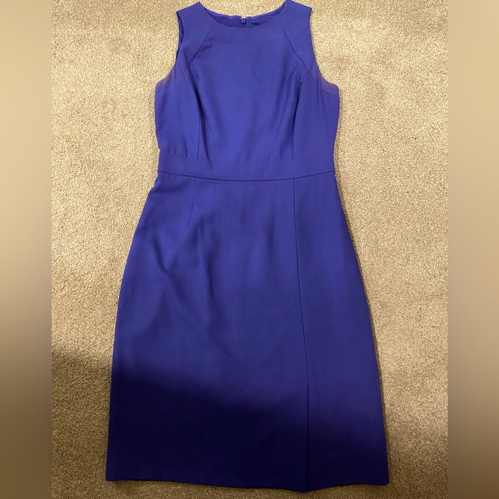 J.Crew royal blue sheath dress, Size 2